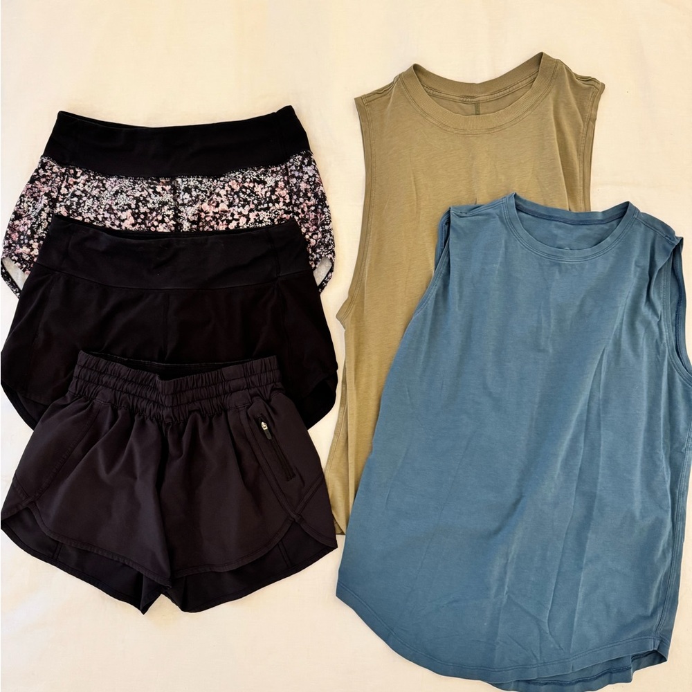 Lululemon set of 5 pieces